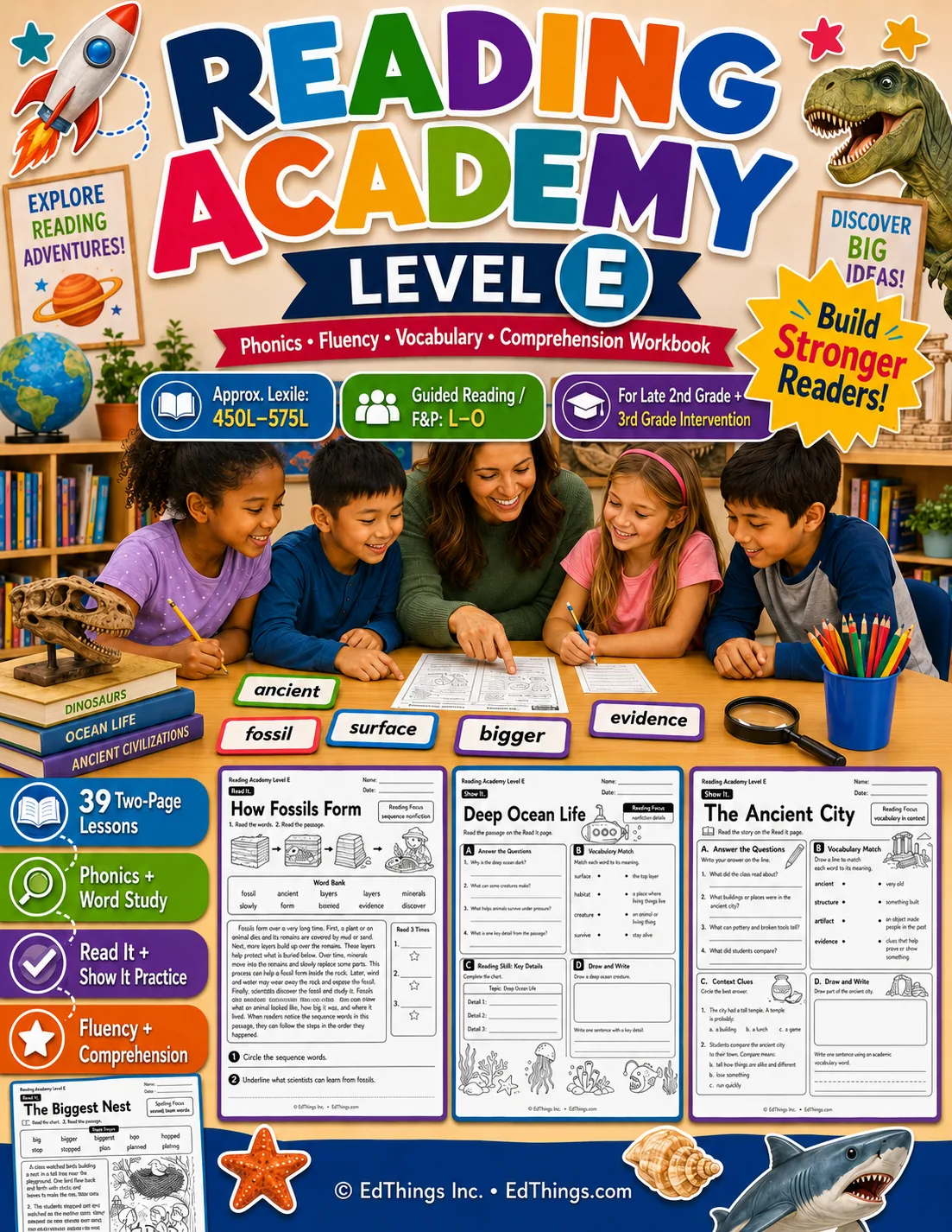 Reading Academy Level A cover image from EdThings