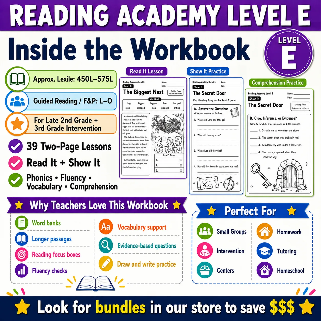 Reading Academy Level A preview image from EdThings