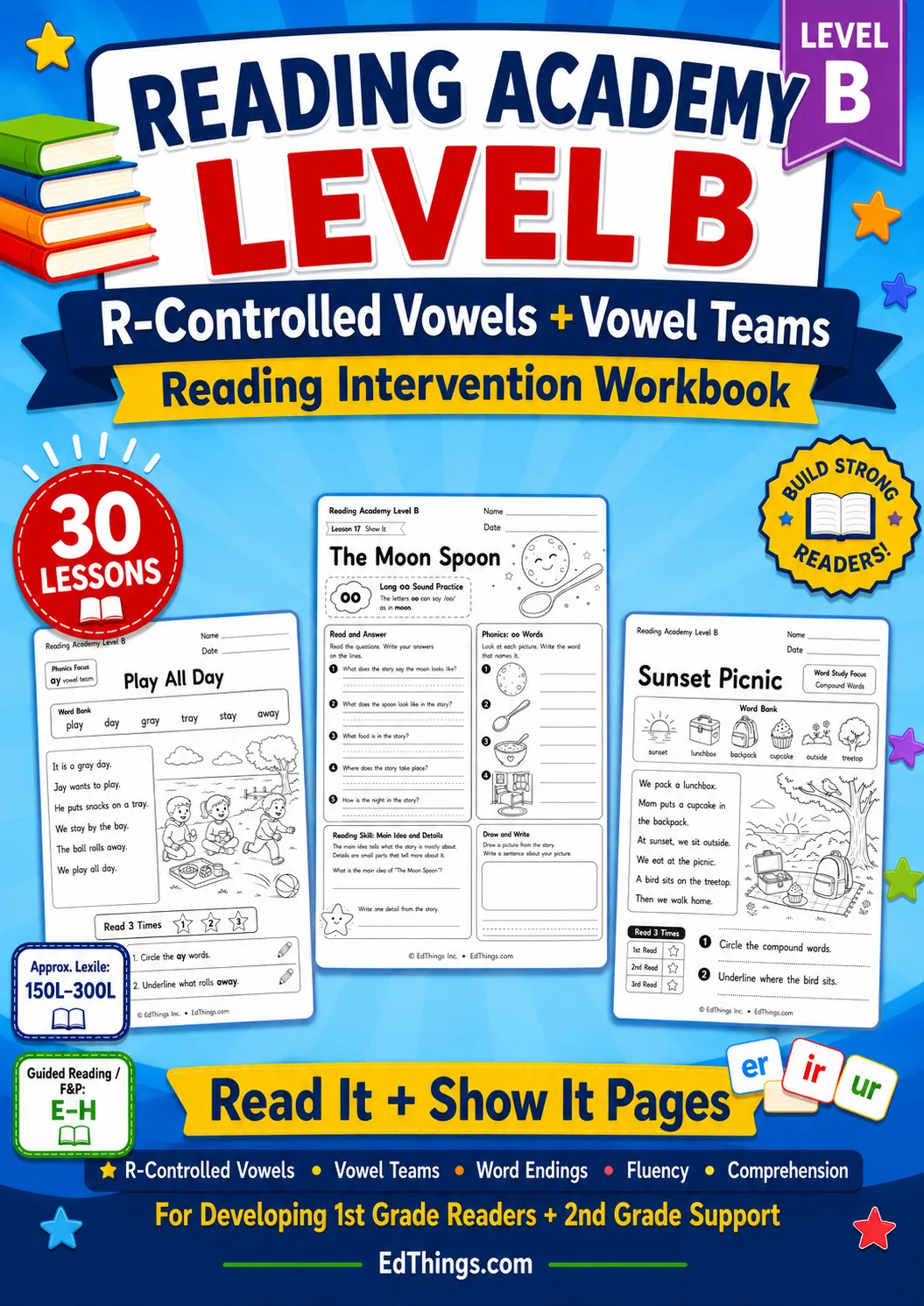 Reading Academy Level B cover image from EdThings