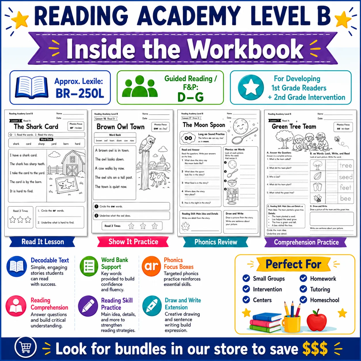 Reading Academy Level B preview image from EdThings