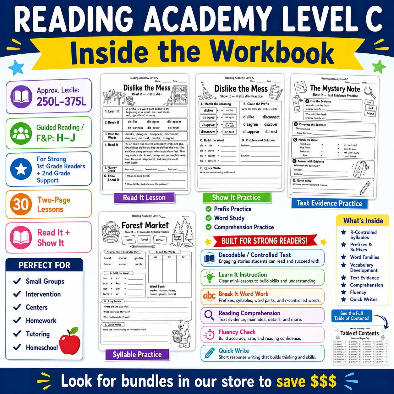 Reading Academy Level C preview image from EdThings
