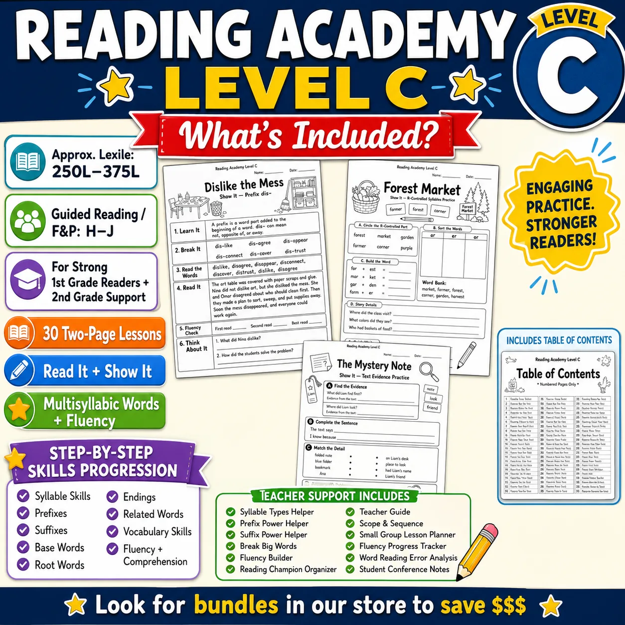 Reading Academy Level C preview image from EdThings