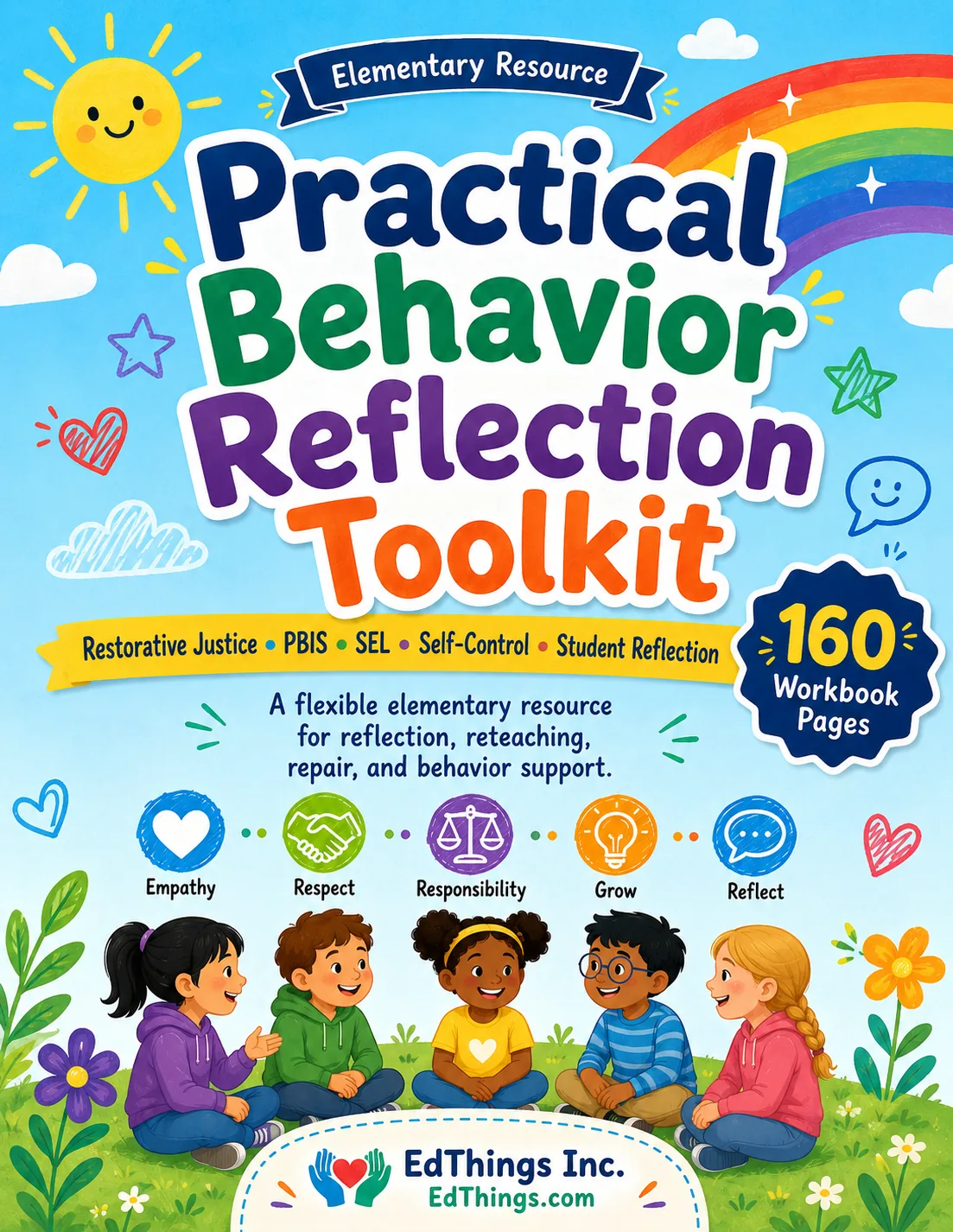 SEL Practical Behavior Reflection Toolkit cover image from EdThings
