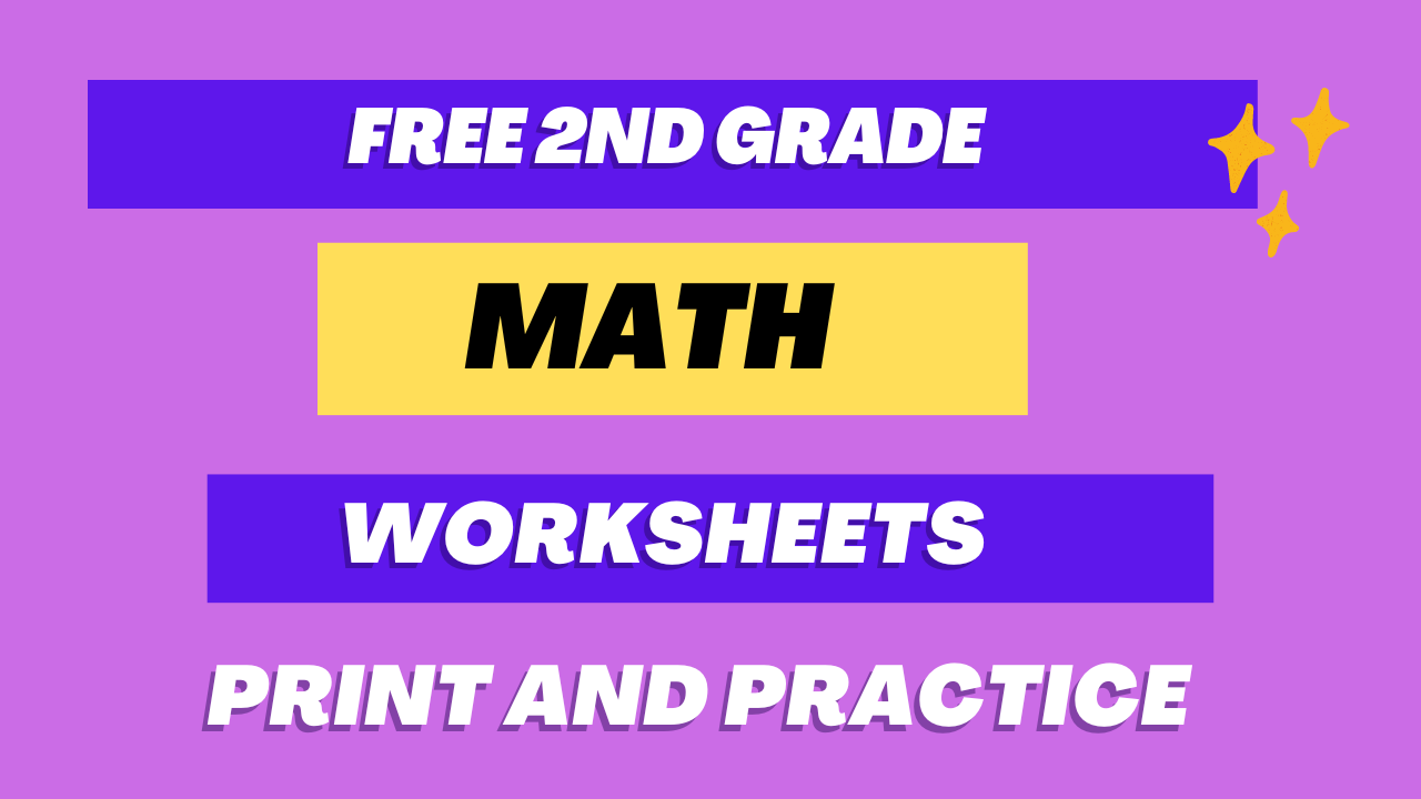 Free 2nd Grade Math Worksheets