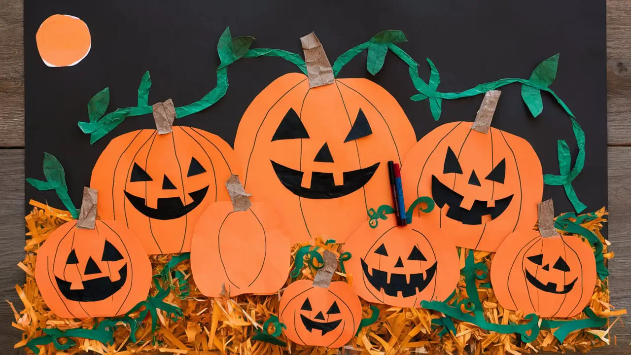 How to Create a Pumpkin Patch Collage